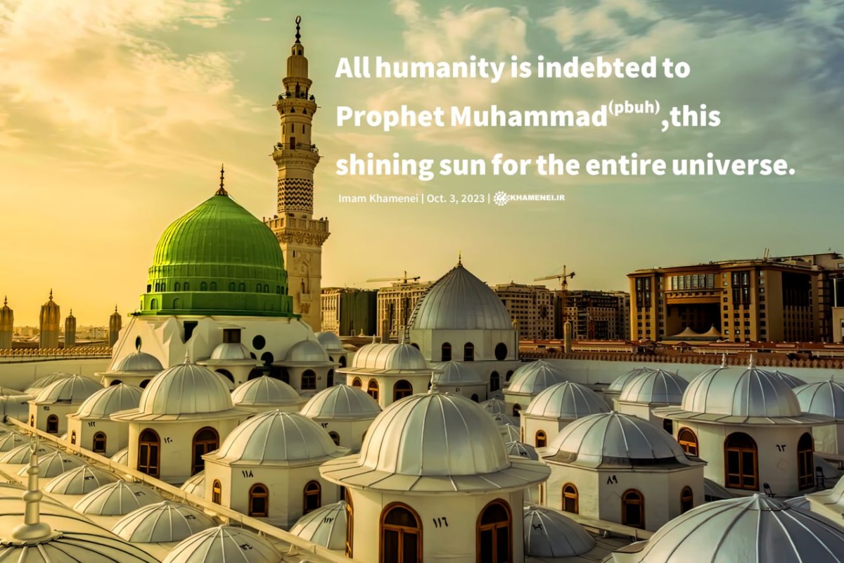 All humanity is indebted to Prophet Muhammad