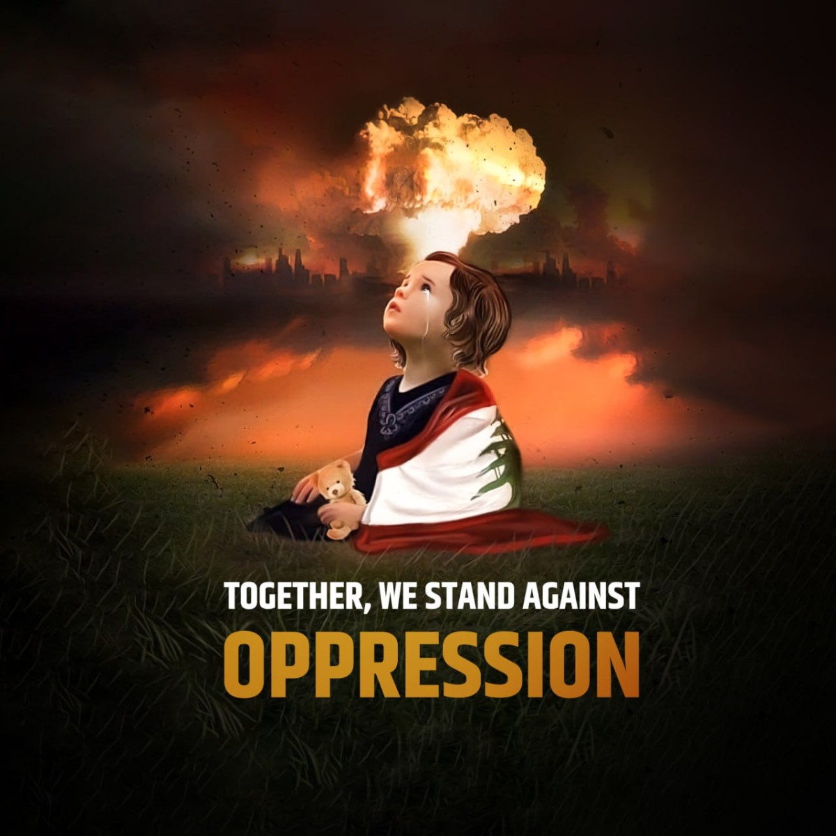 Together, we stand against oppression