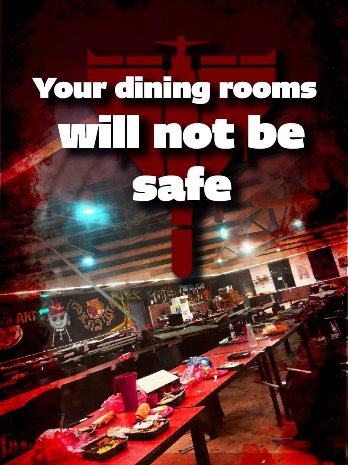 Your dining rooms will not be safe