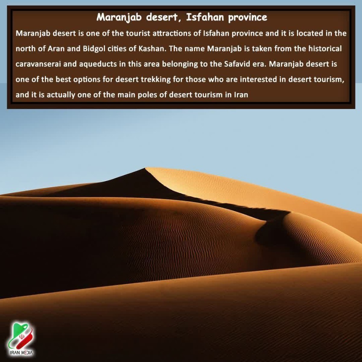 Maranjab desert, Isfahan province