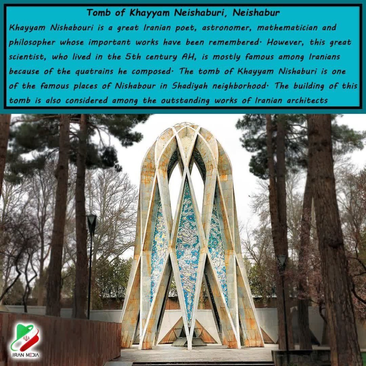 Tomb of Khayyam Neishaburi, Neishabur