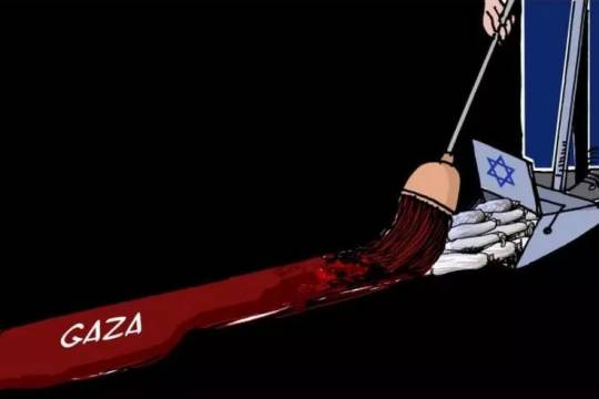 Total siege of Gaza by Israel