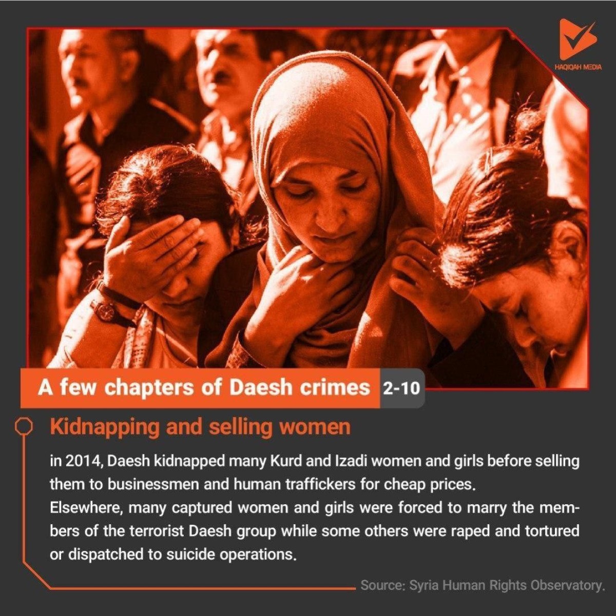 A few chapters of Daesh crimes number 2