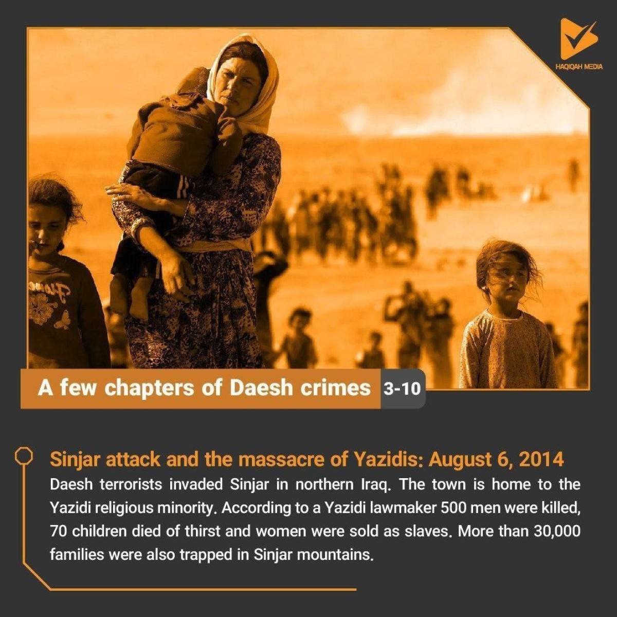 A few chapters of Daesh crimes 3