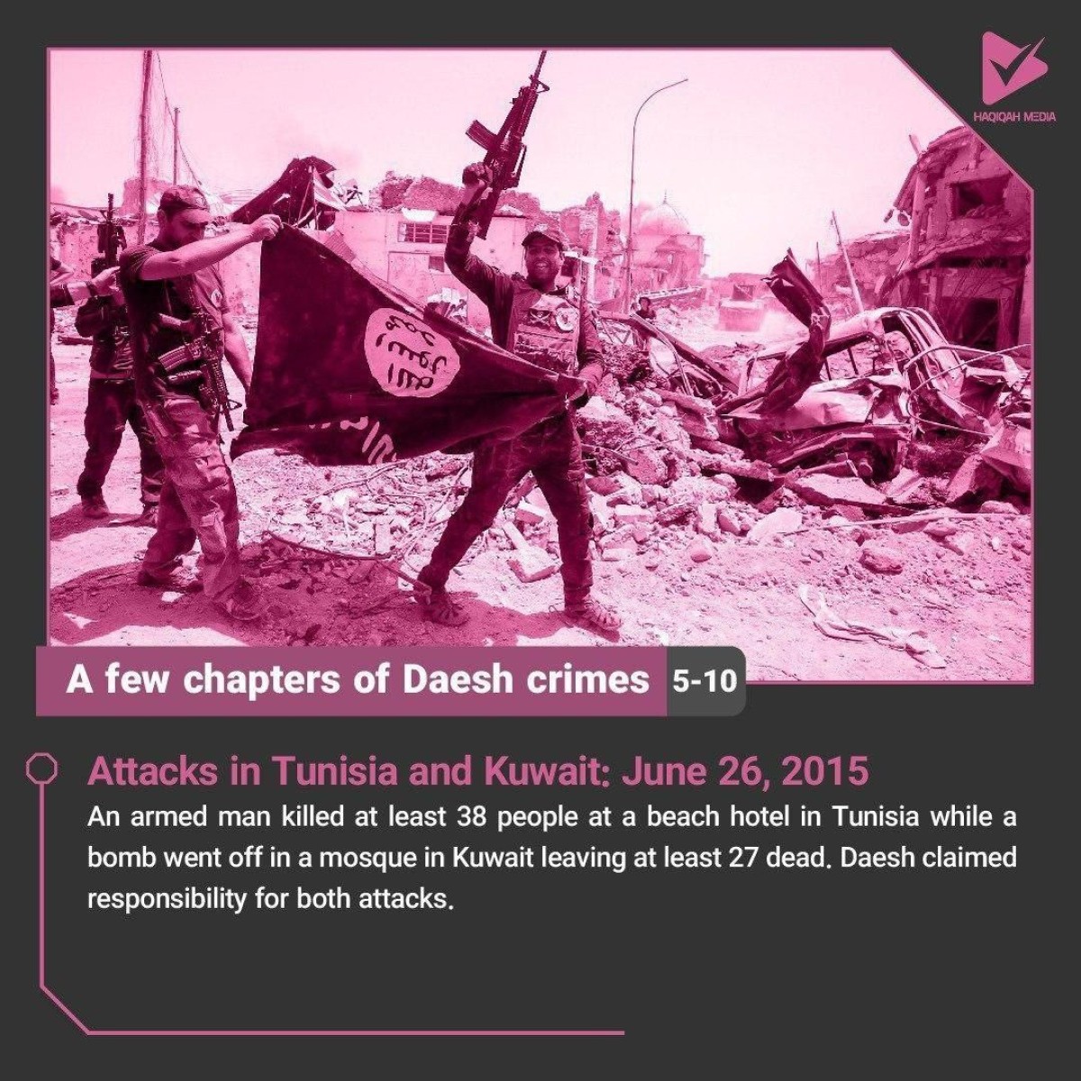 A few chapters of Daesh crimes 5