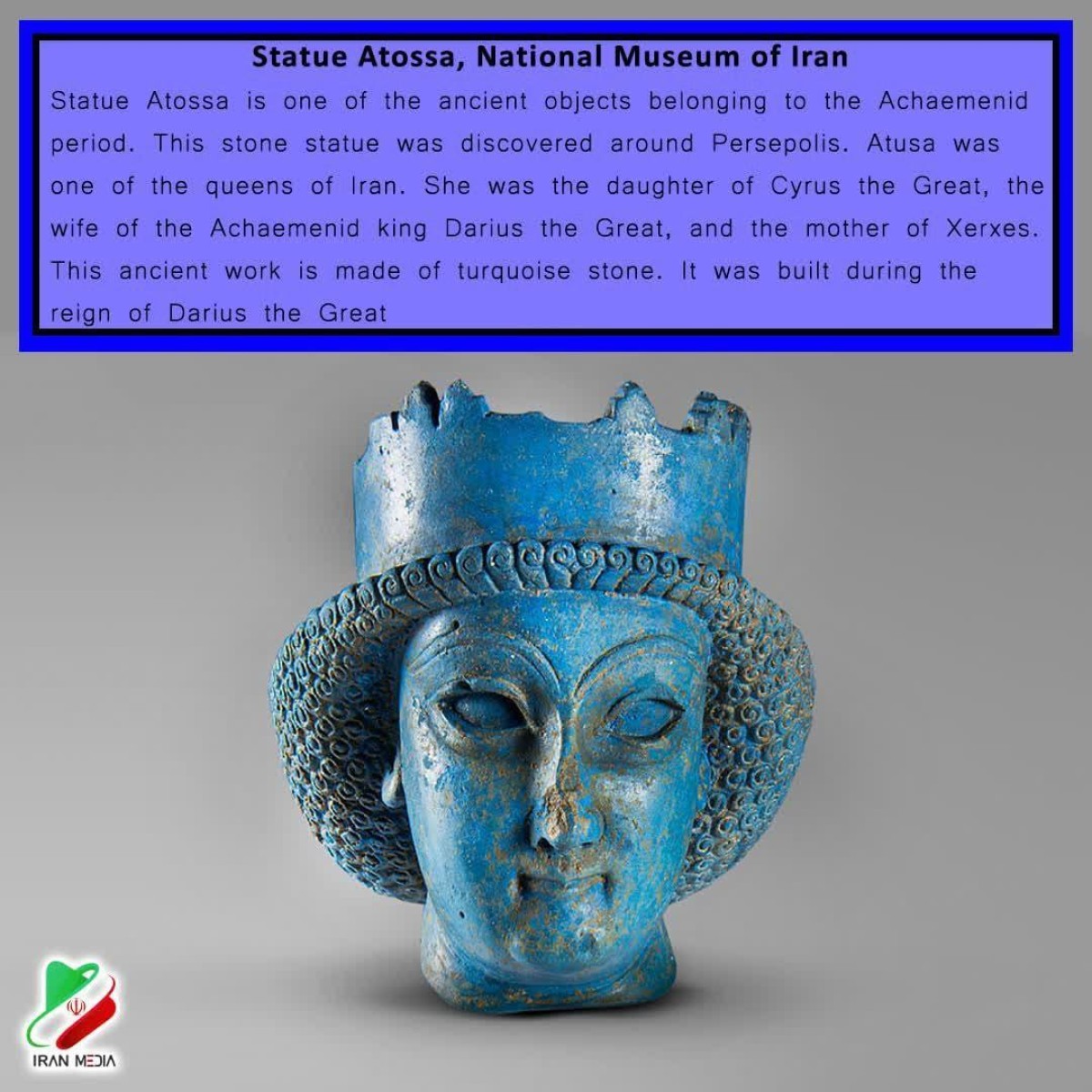 Statue Atossa, National Museum of Iran