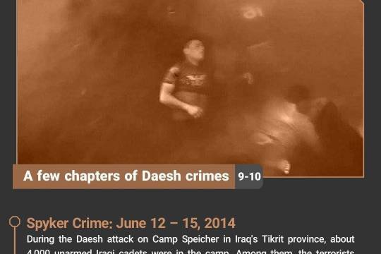 A few chapters of Daesh crimes 9