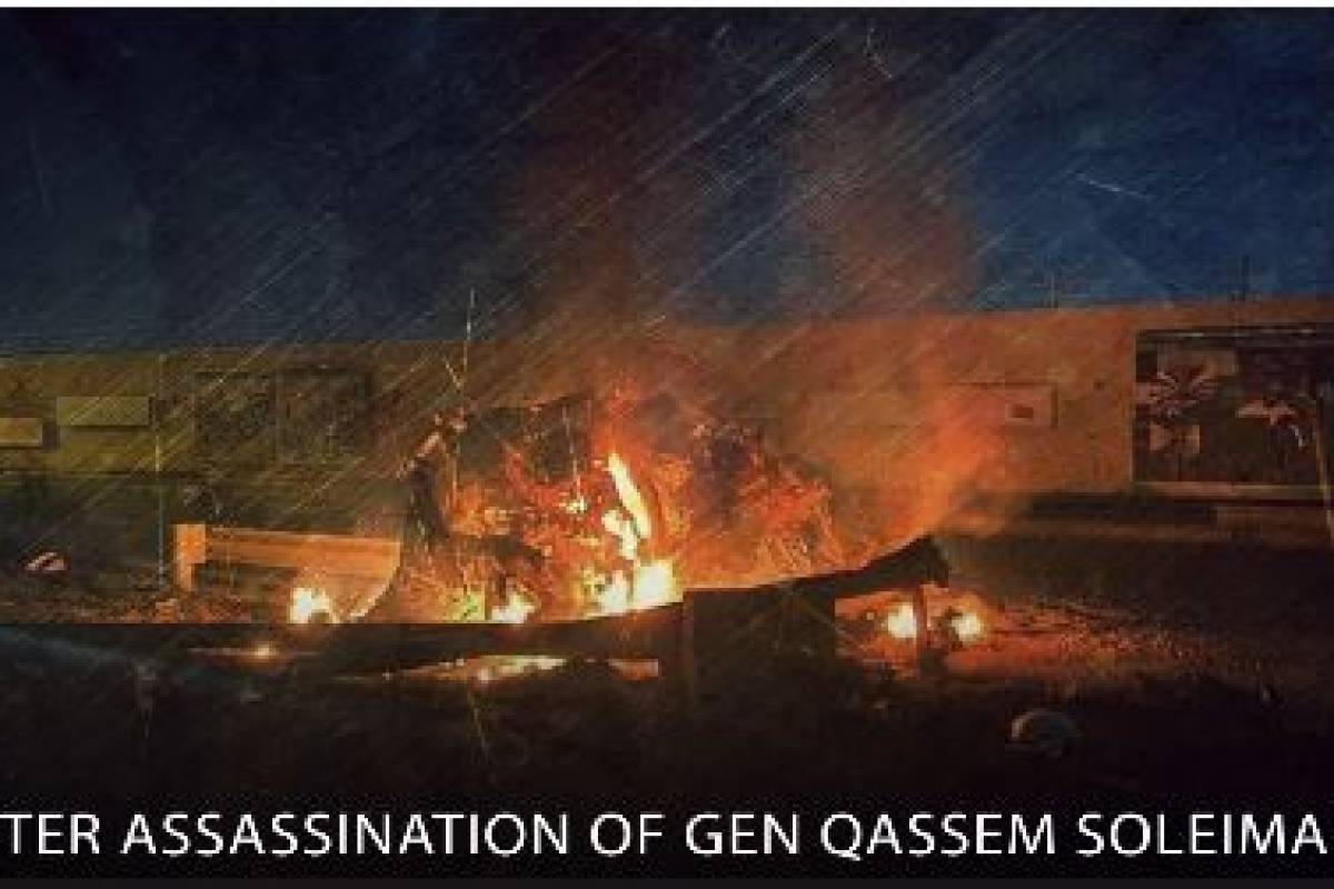 AFTHER ASSASSINATION OF GEN QASSEM SOLEIMANI