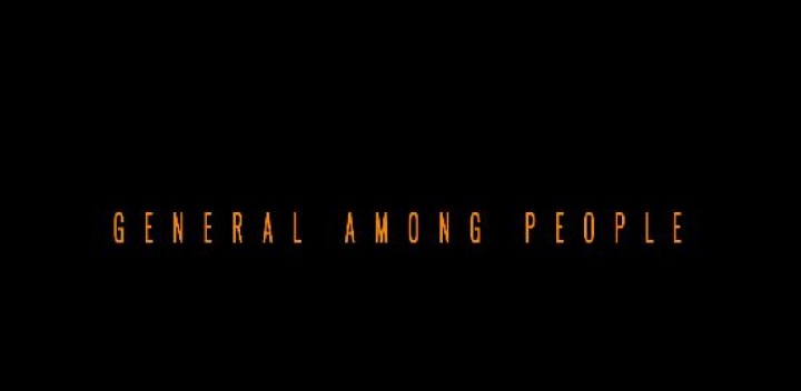 GENERAL AMONG PEOPLE