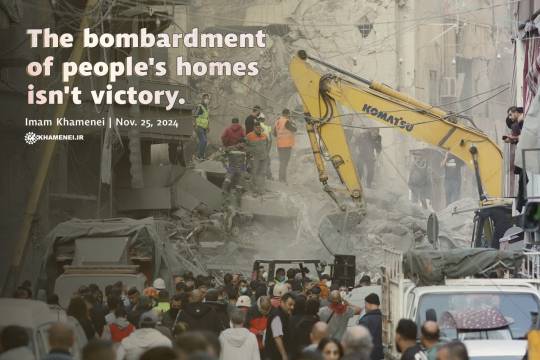 The bombardment of people's homes isn't victory