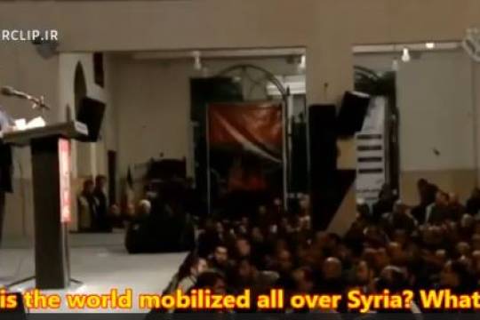 why is the world mobilizad over syria?what is the matter?