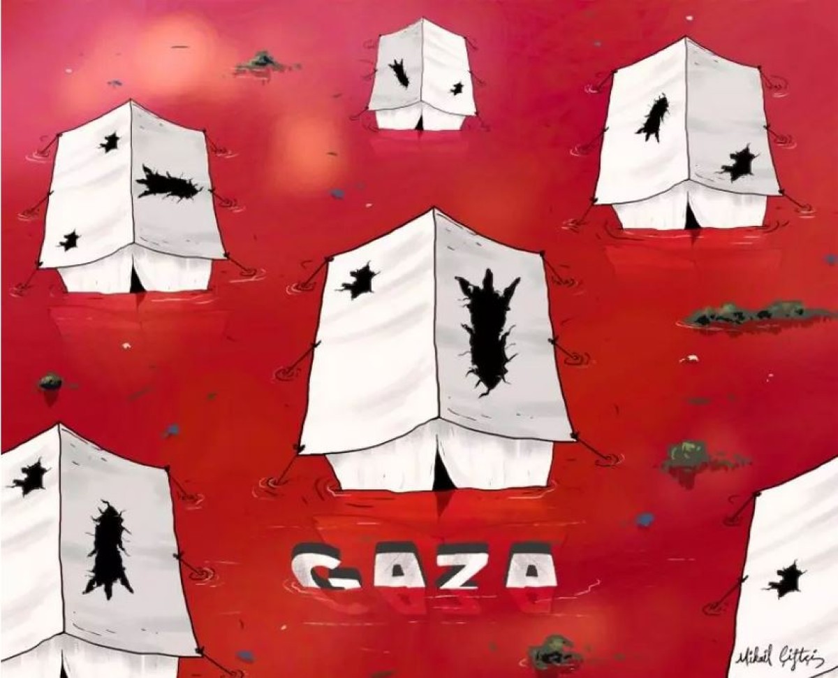 Gaza bleeds