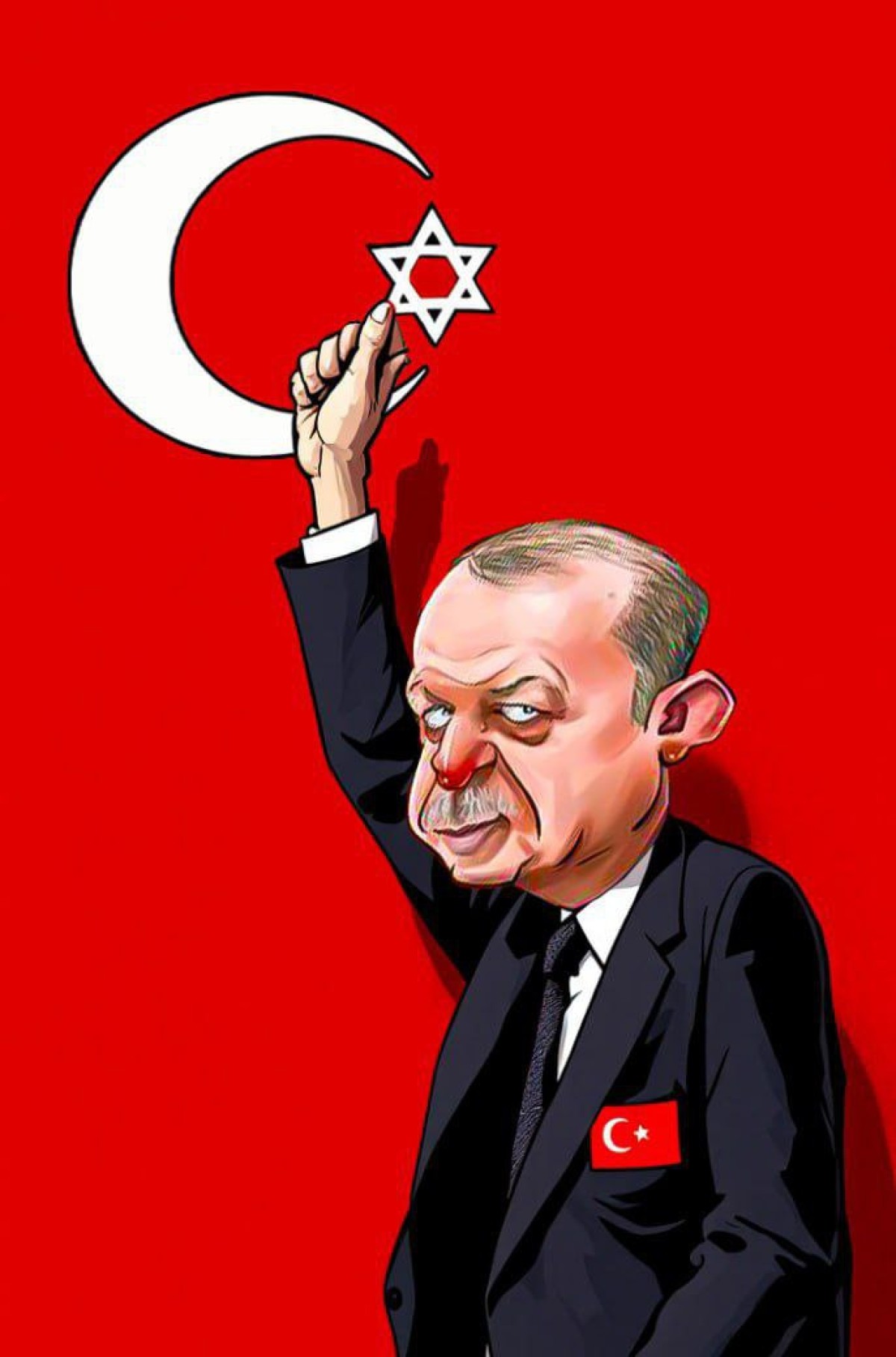 Erdogan is actually a servant of the Zionists in Turkey