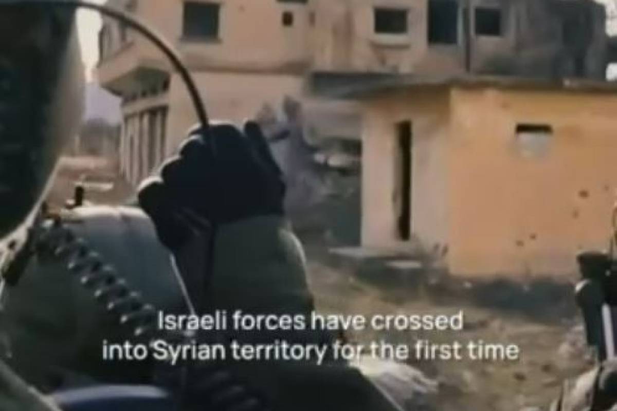 Israeli forces enter Syria for the first time since 1974