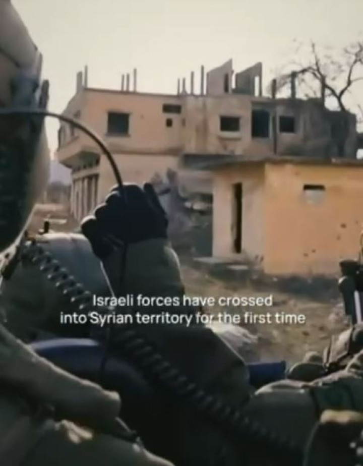 Israeli forces enter Syria for the first time since 1974