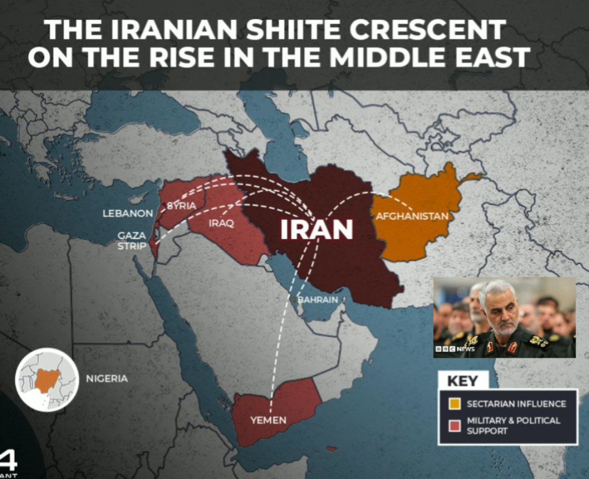 Instead of being surrounded by its enemies, General Qassem Soleimani had them surrounded.