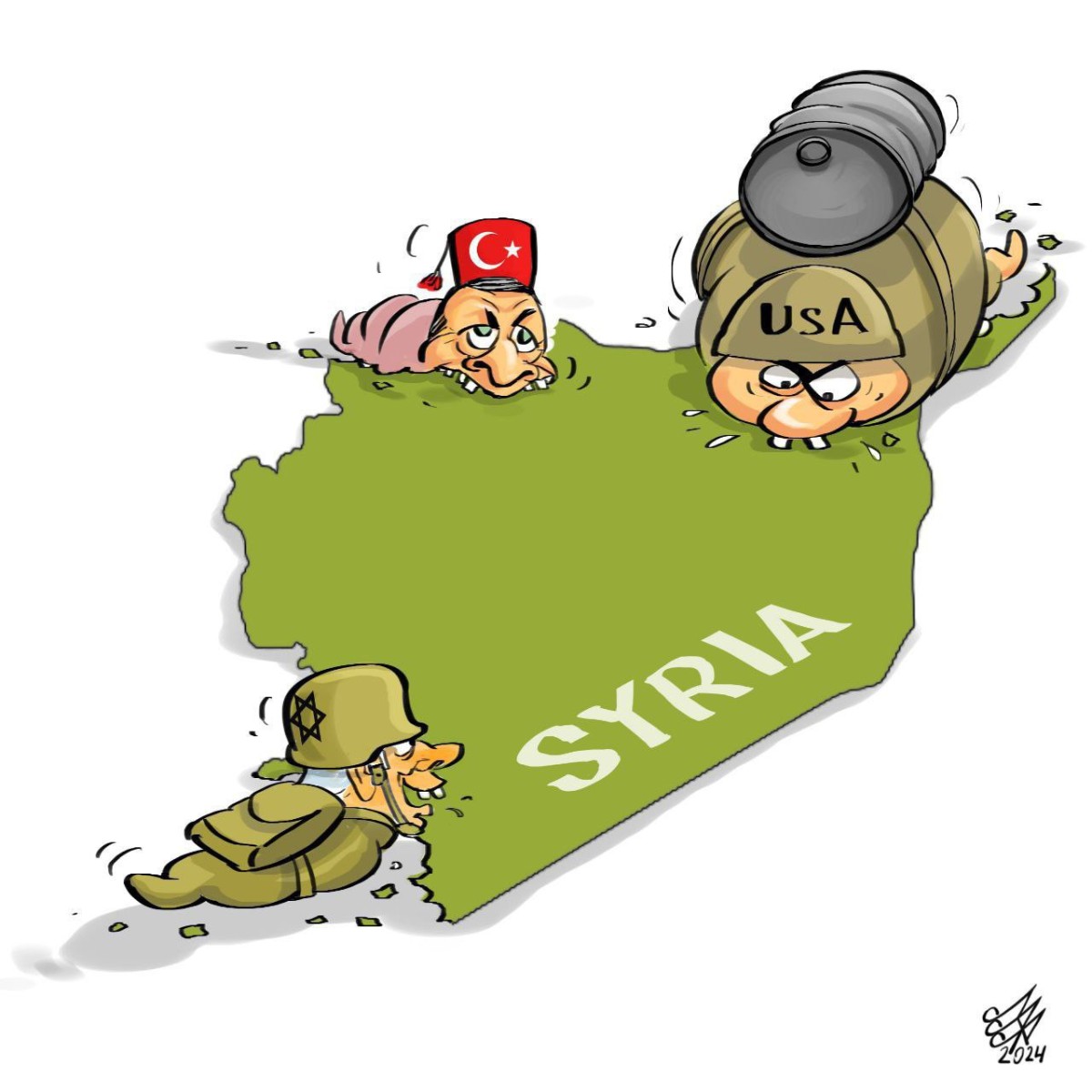 When there is no owner, jackals and wolves dare to attack