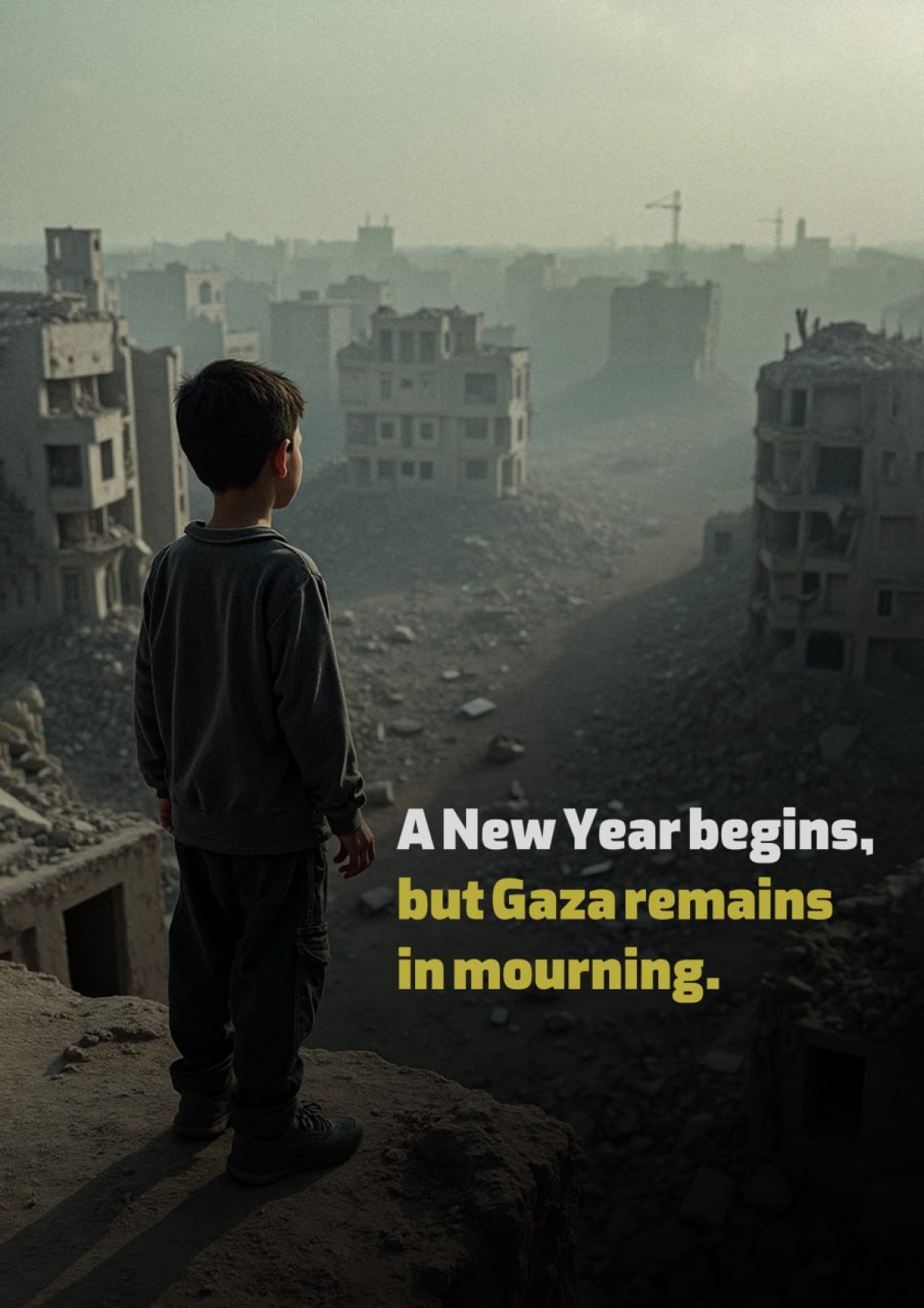 A New Year begins, but Gaza remains in mourning