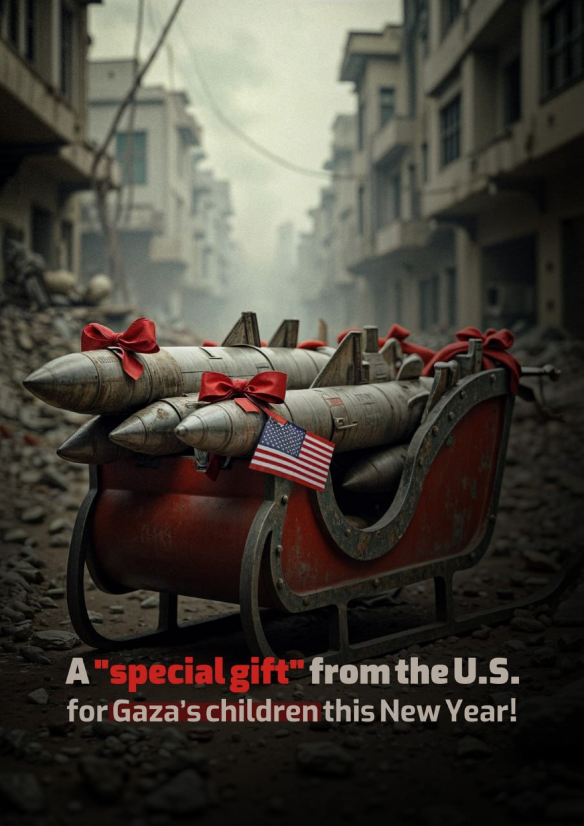 A special gift from the U.S for Gaza's children this New Year