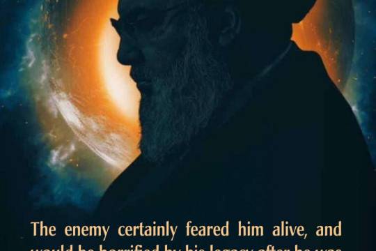 The enemy certainly feared him alive, and would be horrified by his legacy after he was gone