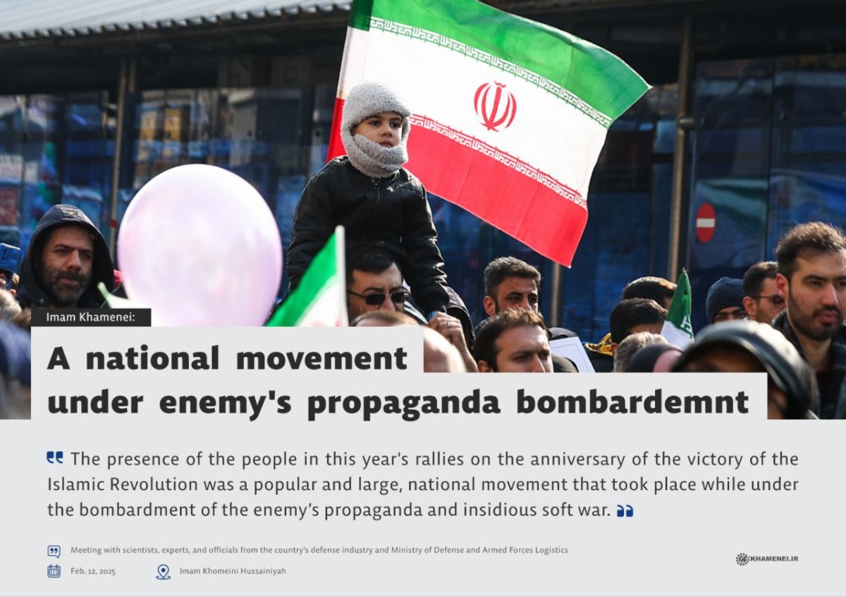 A national movement under enemy's propaganda bombardemnt