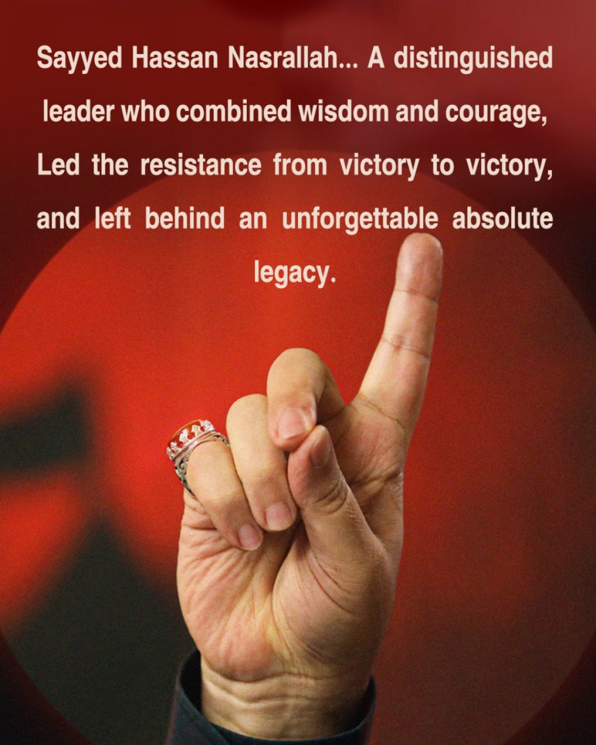 A distinguished leader who combined wisdom and courage