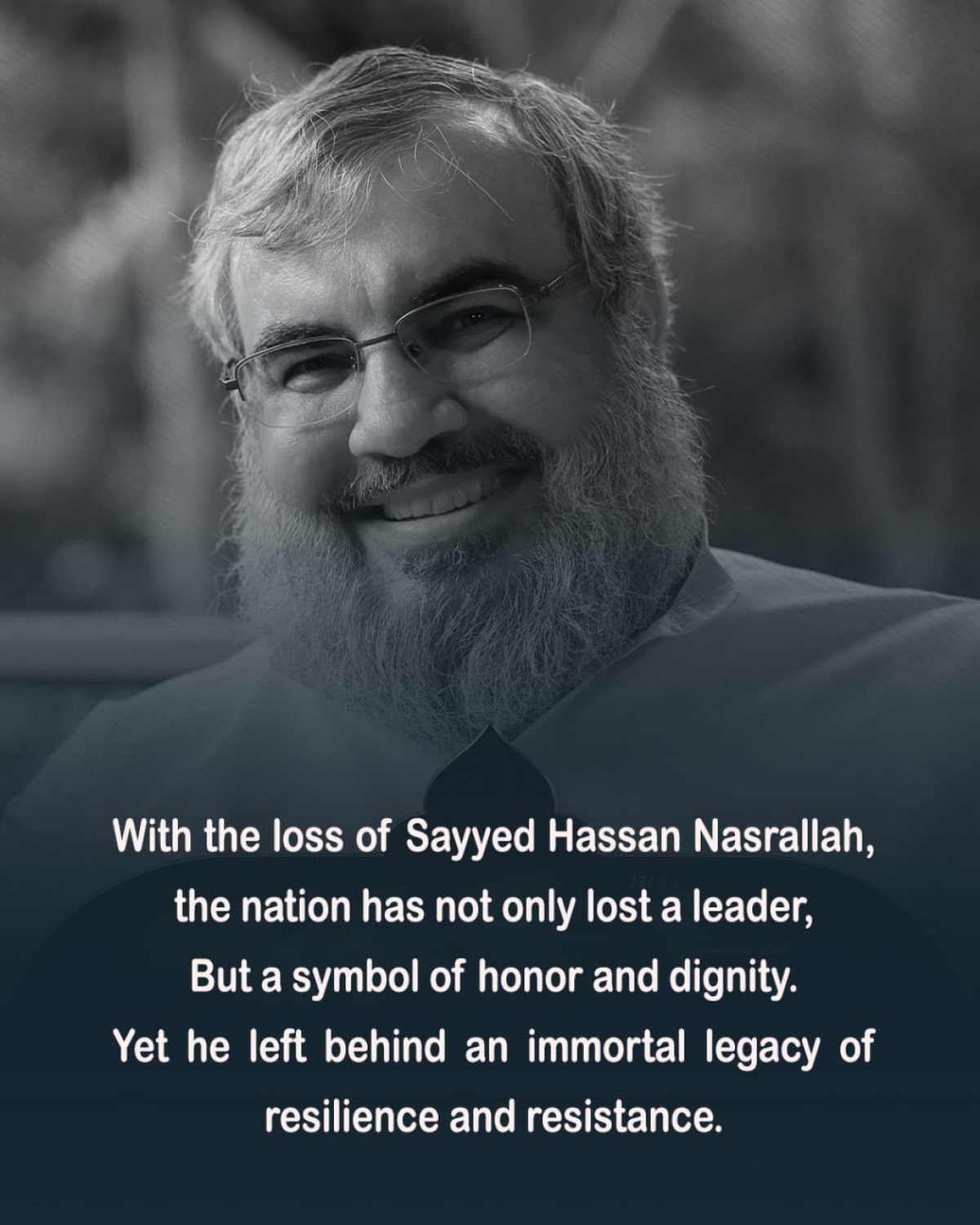He left behind an immortal legacy of resilience and resistance.