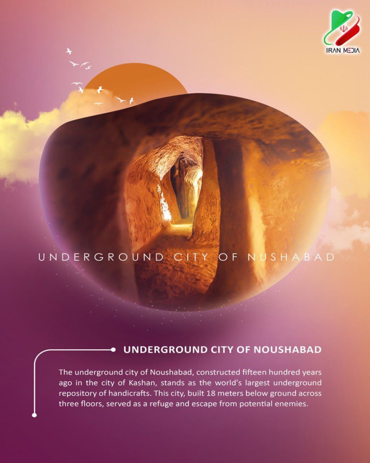 UNDERGROUND CITY OF NOUSHABAD