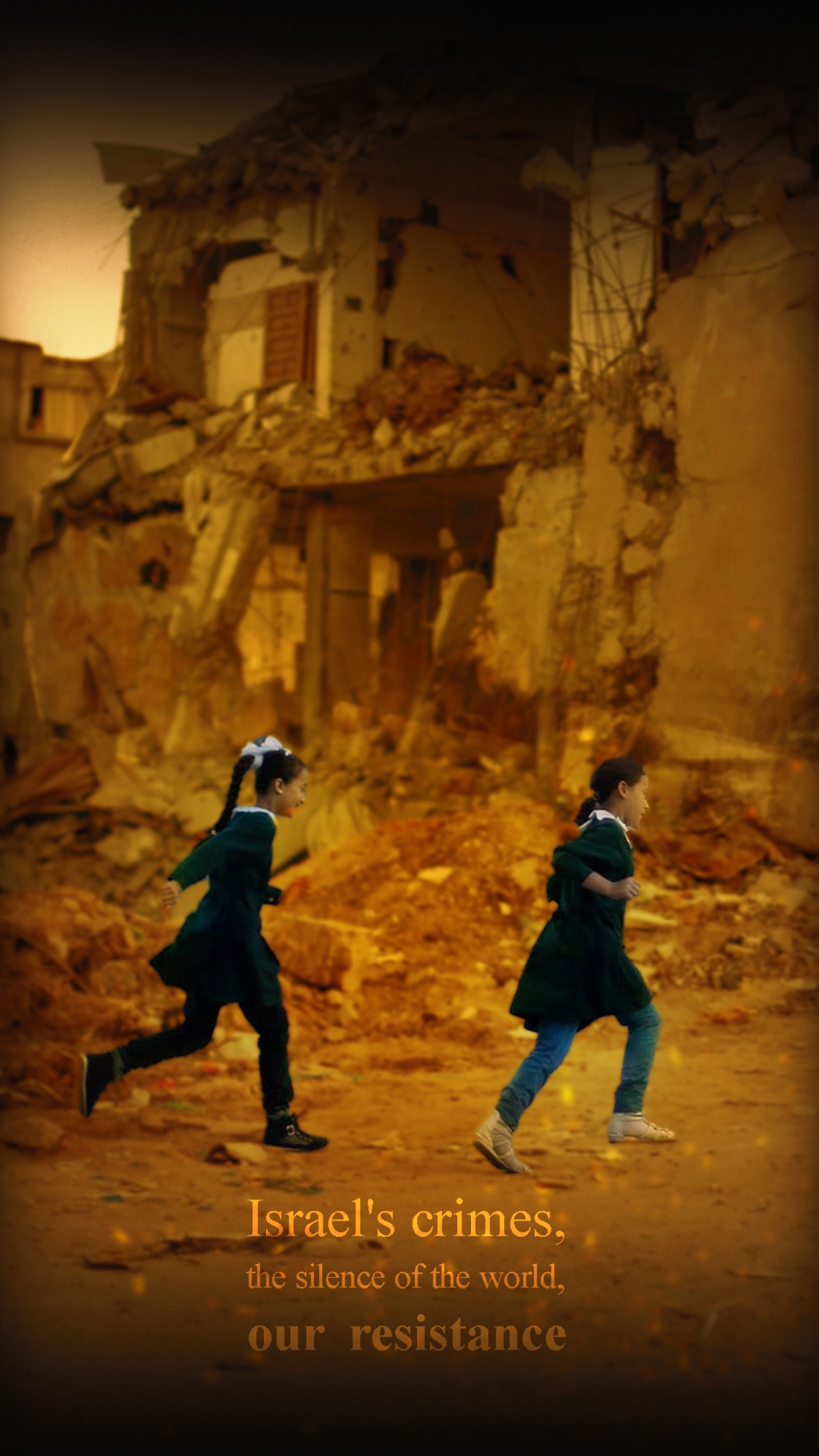 Israel's crimes, the silence of the world, our resistance