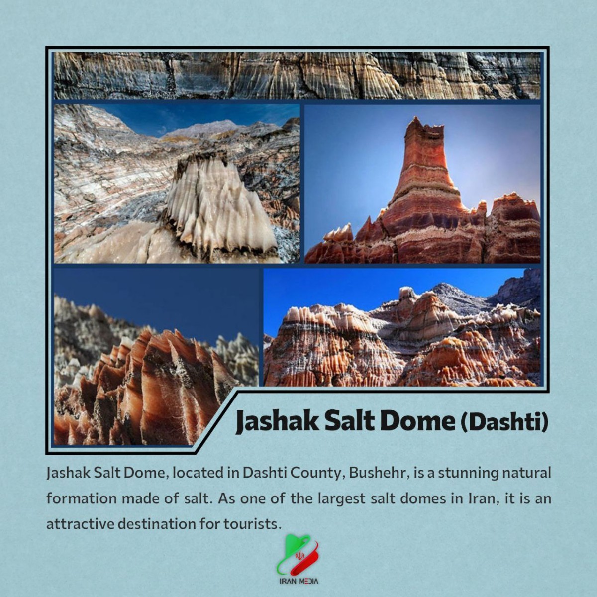 Jashak Salt Dome ( Dashti)