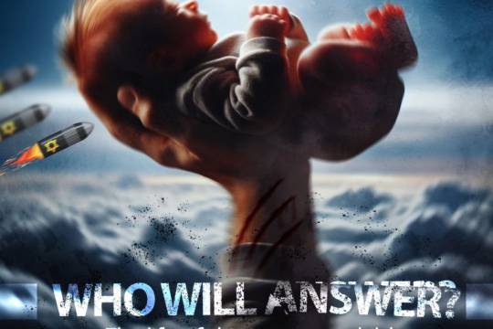 WHO WILL ANSWER?The life of this innocent child