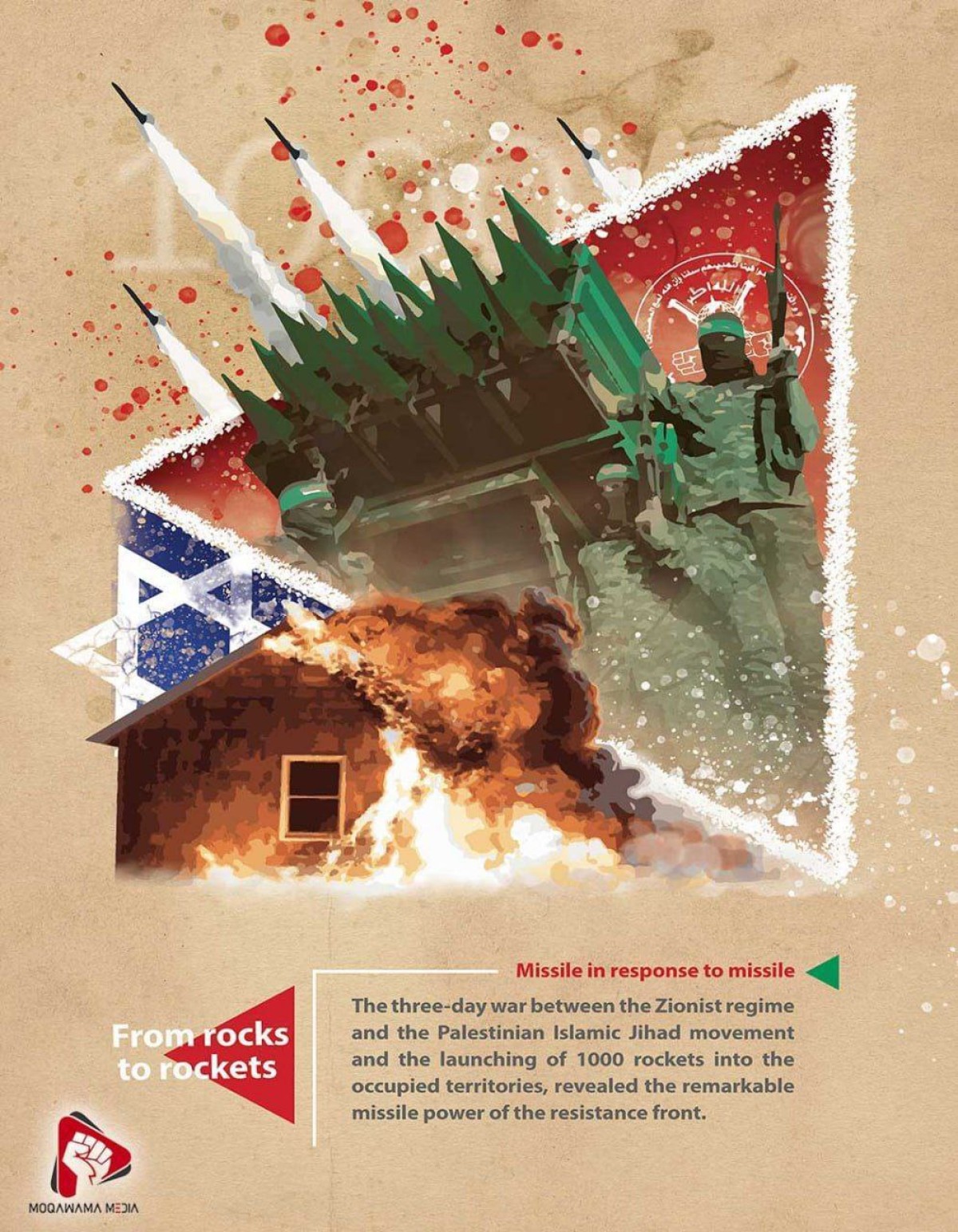 Missile in response to missile