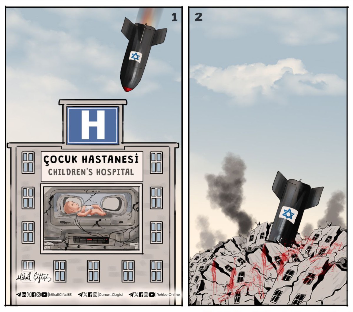 Israel, the murderer of children and even sick children