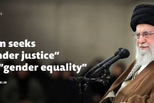 Islam seeks “gender justice”, not “gender equality”