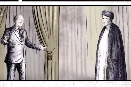 نماز در قلب کرملین