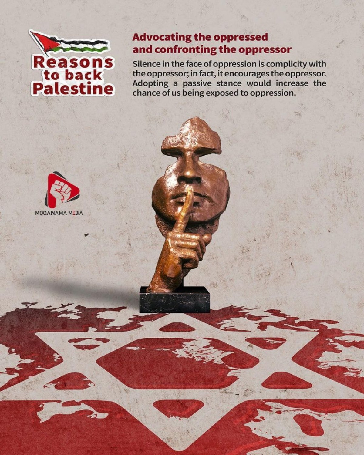 Advocating the oppressed and Confronting the oppressor