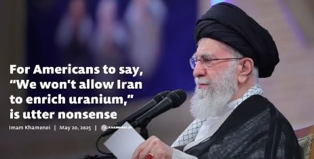 For Americans to say, “We won’t allow Iran to enrich uranium,” is utter nonsense