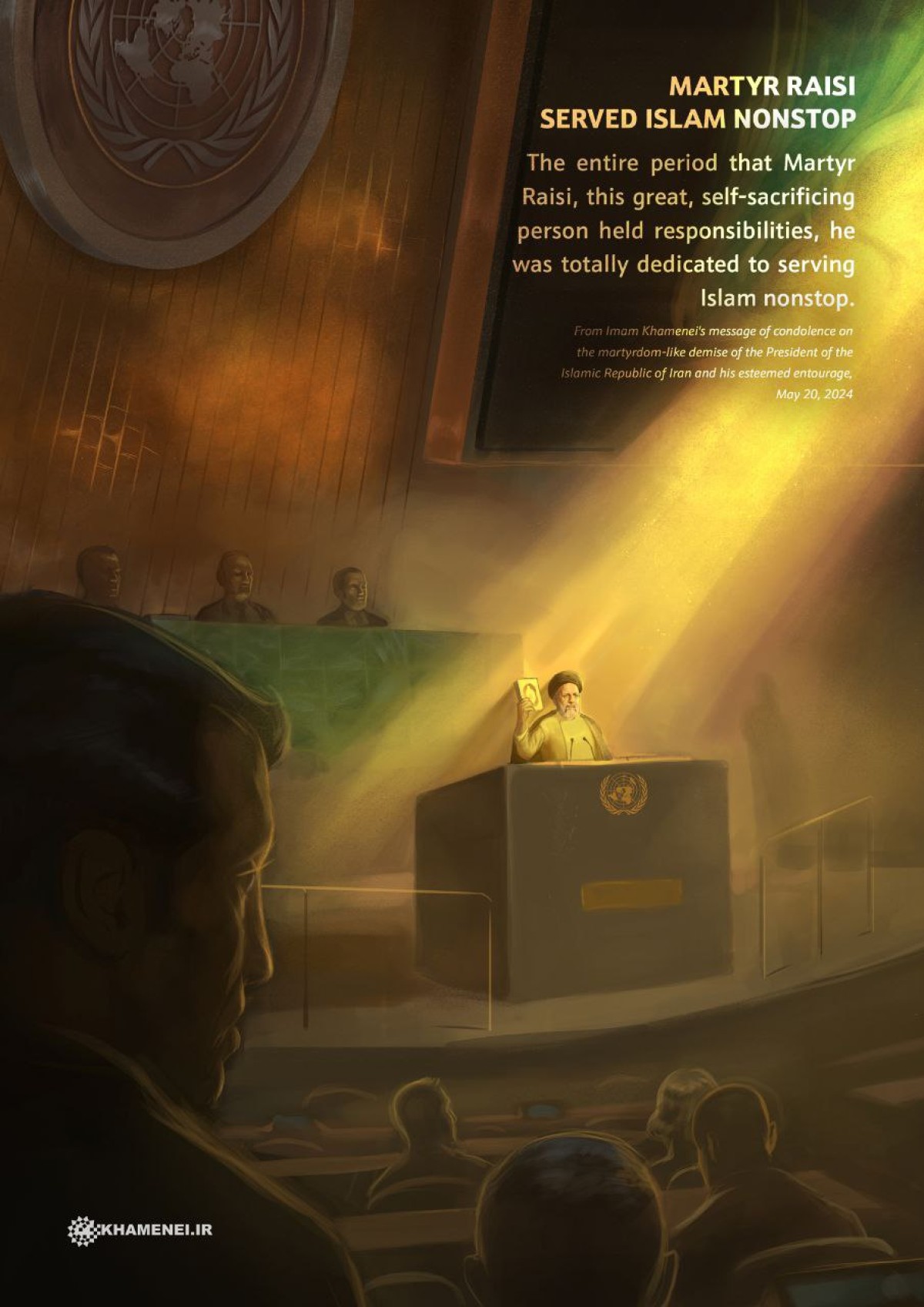 Martyr Raisi served Islam nonstop_1