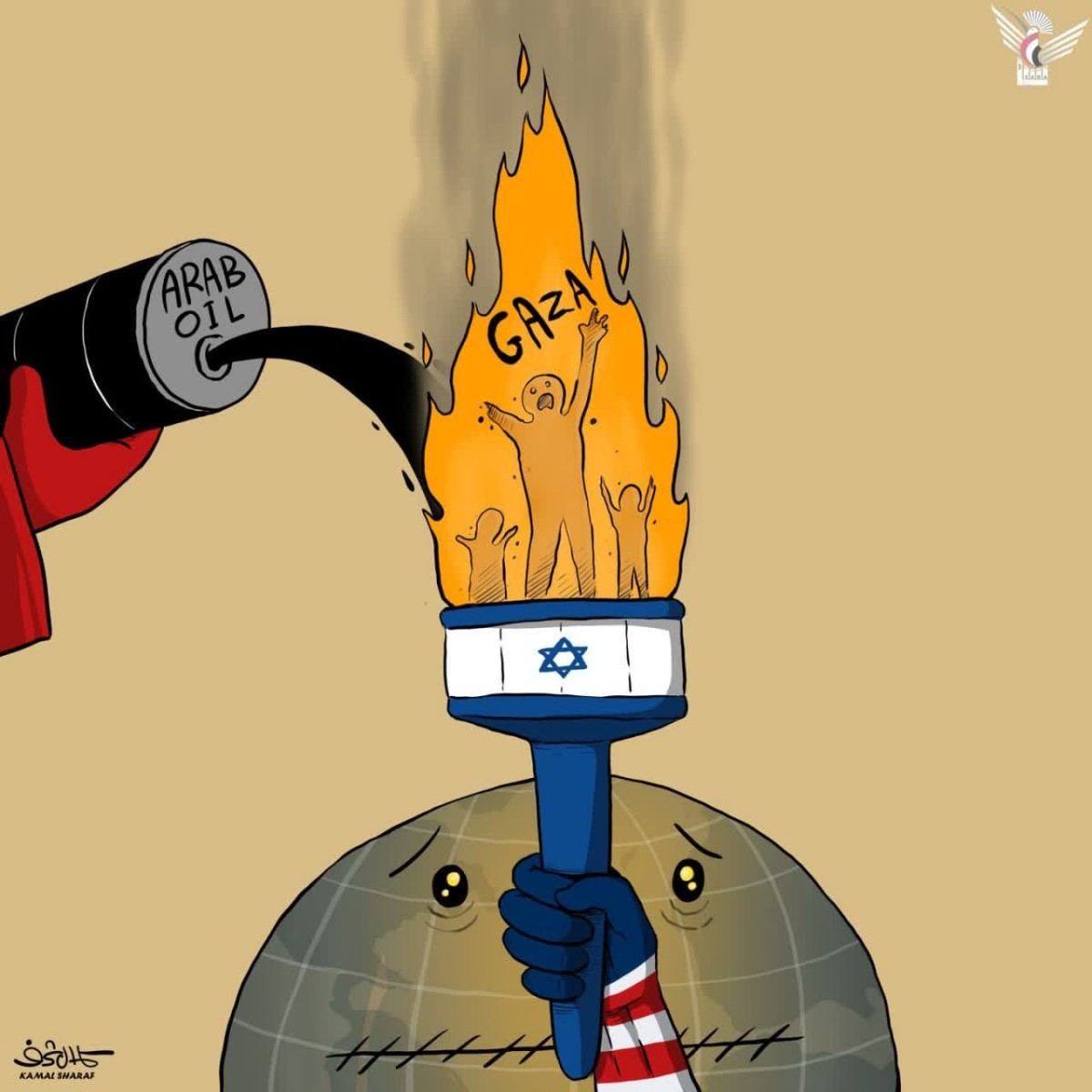 نفت روی آتش غزه