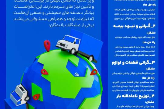 بررسی علل اعتراض کامیون داران