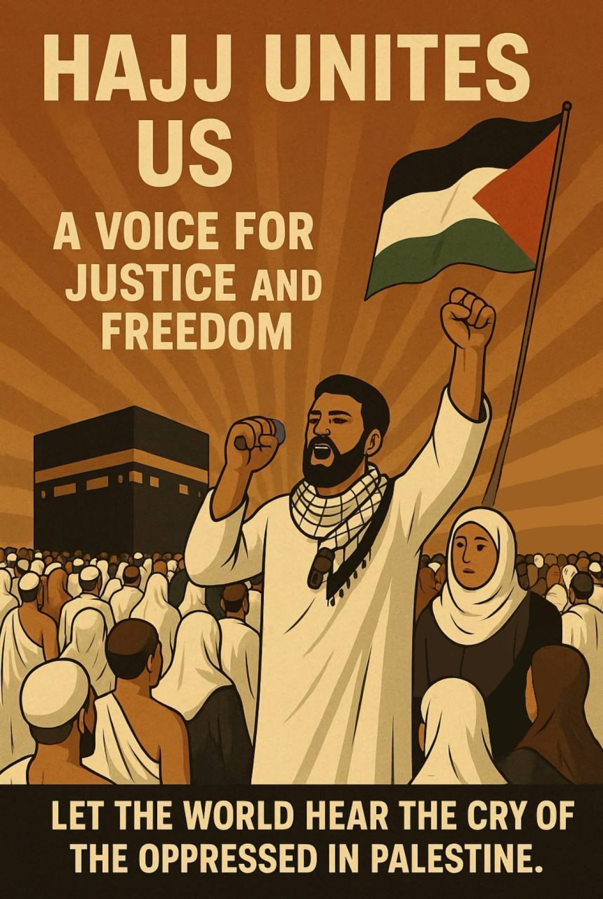 HAJJ UNITES US A VOICE FOR JUSTICE AND FREEDOM