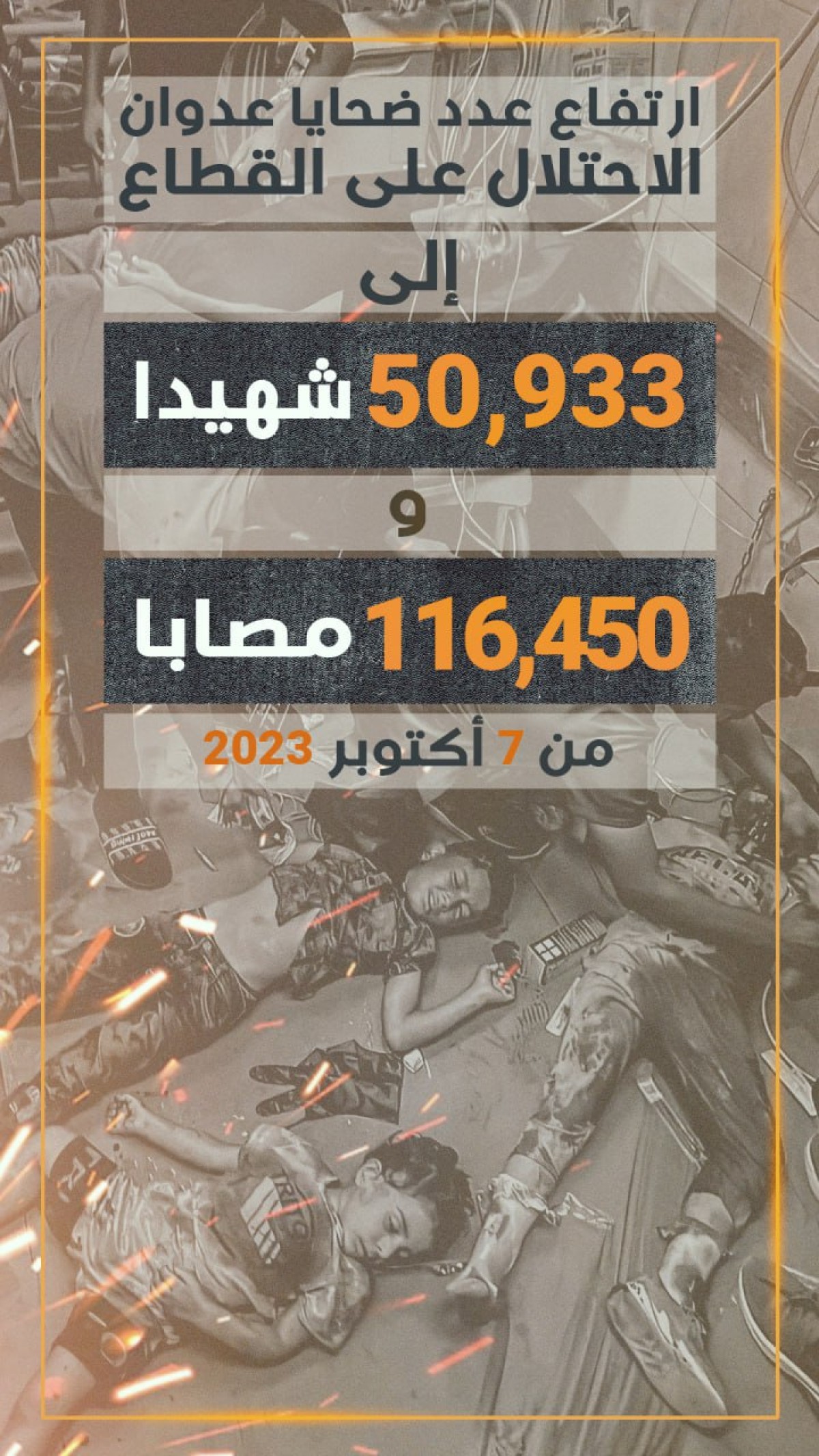 ارتفاع عدد ضاحيا إلى 50،933