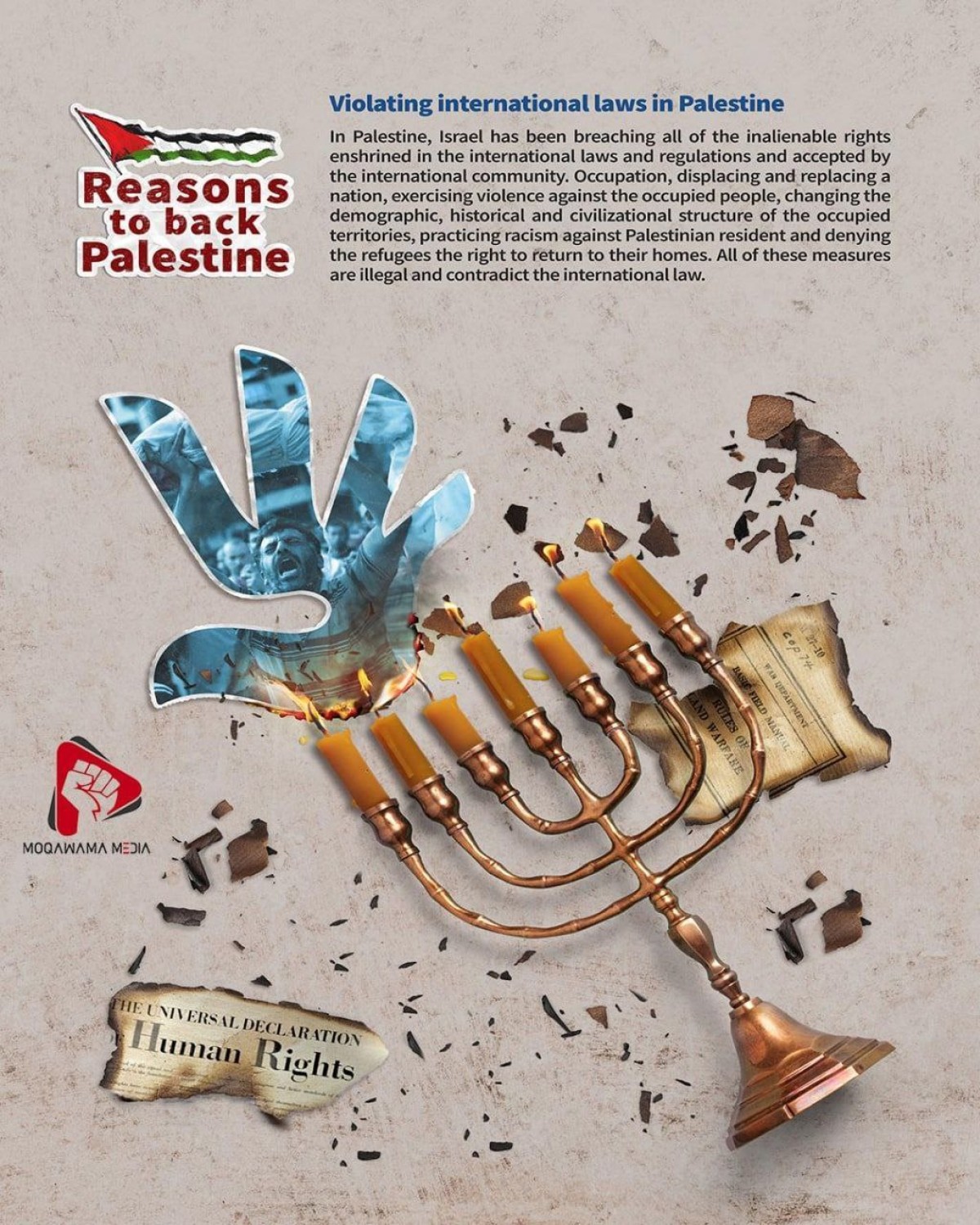 Reasons to back Palestine Violating international laws in palestine