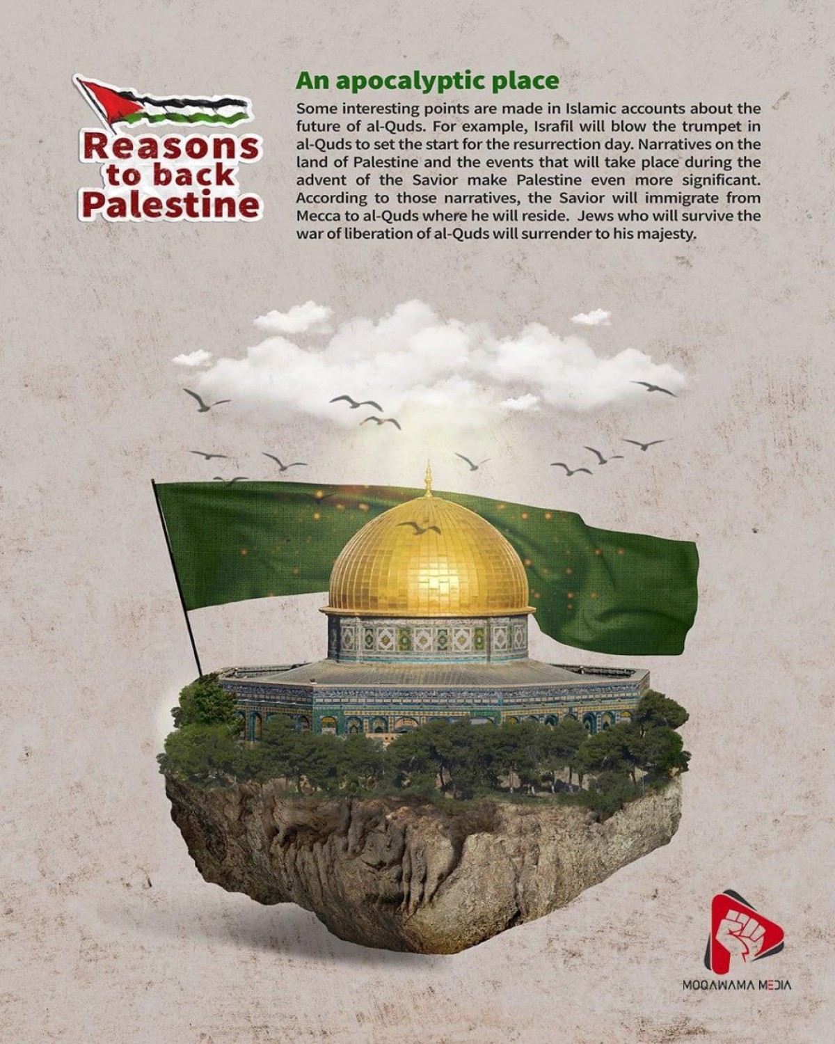 Reasons to back Palestine An apocalyptic place