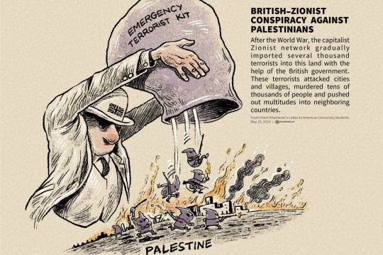 British-Zionist conspiracy against Palestinians