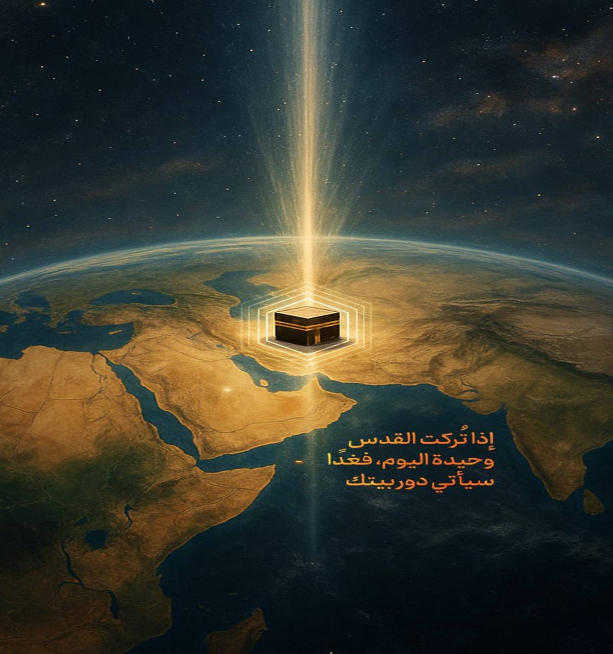 إذا تركت القدس وحيدة اليوم، فغداً سيأتي دور بيتك