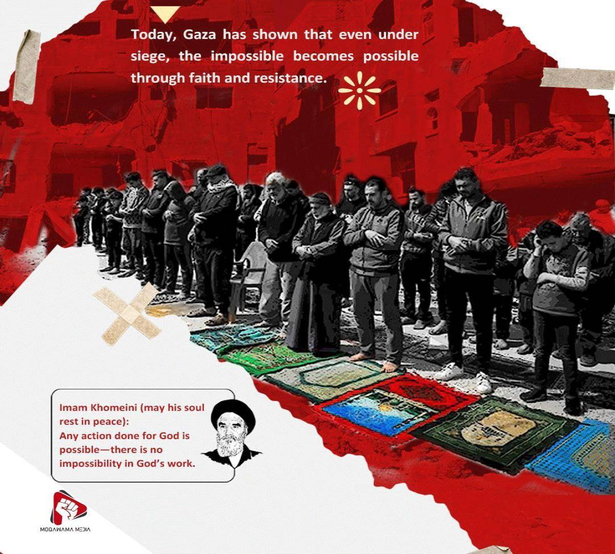 Today, Gaza has shown that even under sieg