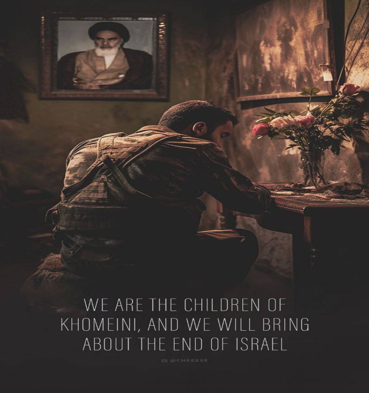 We are the children of Khomeini, and we will bring about the end of Israel