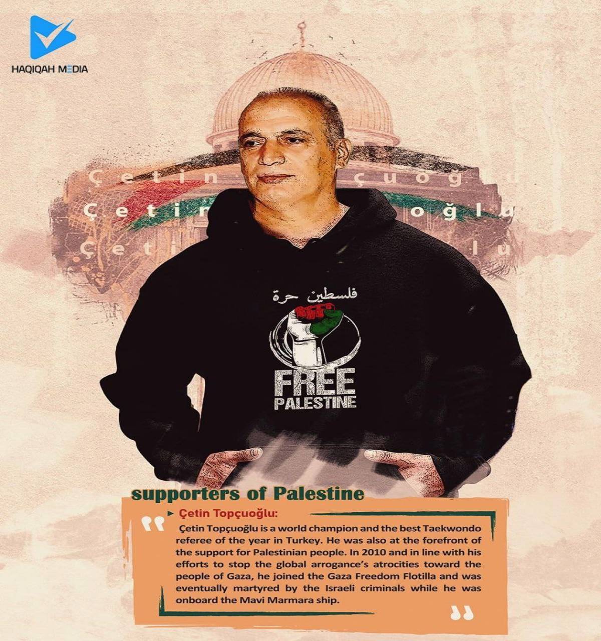 Supporters of palestine  Cetin Topcuoglu