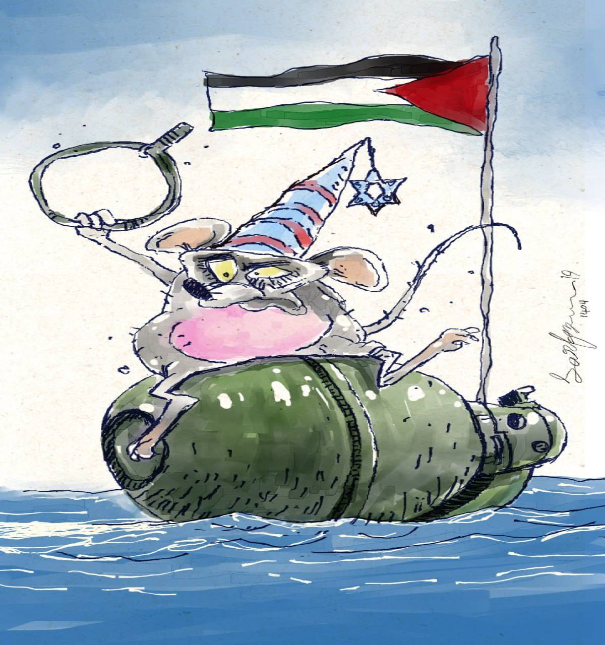 توقیف کشتی «مادلین» قایق کمک‌رسانی فعالان حقوق بشر به غزه